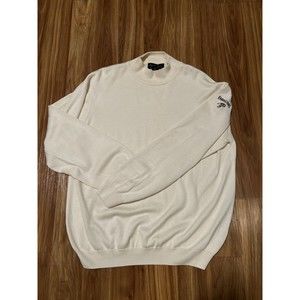 Farm Links Golf Sweater Alabama Mock Neck Pima Cotton